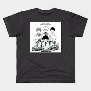 Mob and his friends [ Mob Psycho 100] Kids T-Shirt